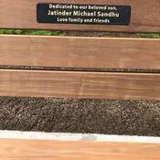 Image of dedication plaque